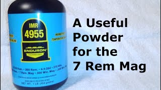 IMR 4955 for Reloading the 7mm Rem Mag