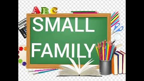 CBSE GRADE 1 EVS CHAPTER 7 MY FAMILY