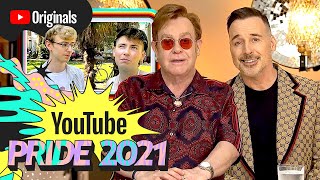 The hopes of the LGBTQIA+ future - Elton John & David Furnish | YouTube Pride 2021