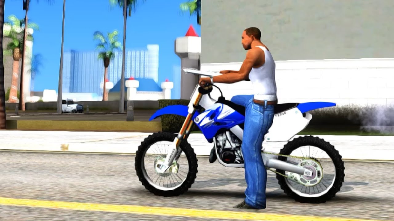 Yamaha YZF-250 Motocross para GTA San Andreas