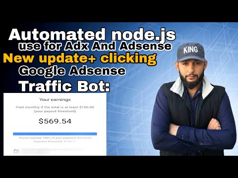 Adsense clicking + Traffic automatic bot | New update use for loading and Adx boost impression
