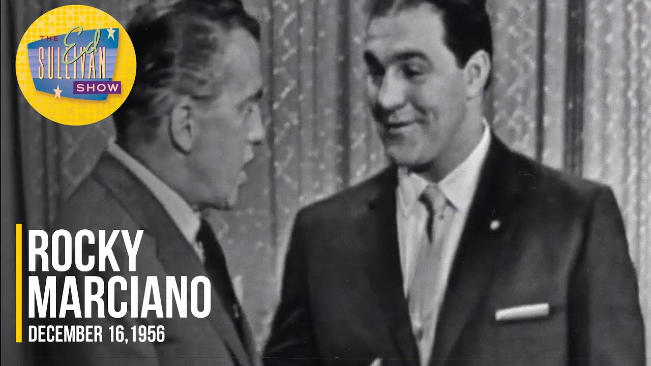 Rocky Marciano "The Undefeated Heavyweight Champion Discusses His Boxing Career" | Ed Sullivan Show