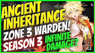 Ancient Inheritance Season 3 Zone 3 Warden! (4 Million Damage!?) Epic Seven
