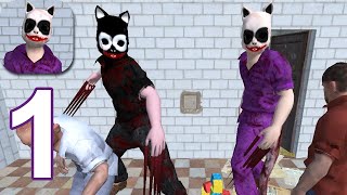 Evil Cat Boy Escape Scary & Creepy Horror Game - Gameplay Walkthrough Part 1 (Android,iOS) screenshot 1