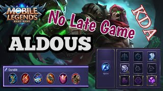 Aldous Perfect Gameplay How To Stack Faster One Punch Man Late Game King Red Mantle Gameplay