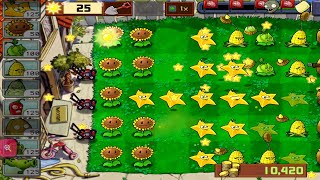 Plants 🌳☘️ Vs Zombies 🧟‍♂️ Game Daily Bonus Game Seeing Stars 🤩 Complete gameplay walkthrough  screenshot 5
