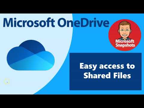 Video: Hoe download ik bestanden die met mij zijn gedeeld op OneDrive?