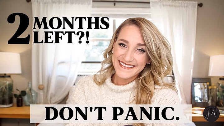 DON'T PANIC | 2 Months until Your WEDDING