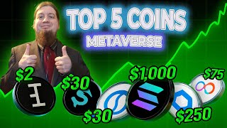 Top 5 Metaverse Coins to Buy in 2025 (Huge Growth Potential!)