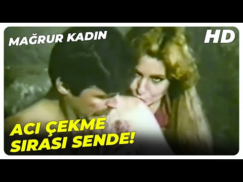 Mağrur Kadın - Mahmut Ağa, Kızını Mağarada Bastı! | Meral Sezen Eski Türk Filmi