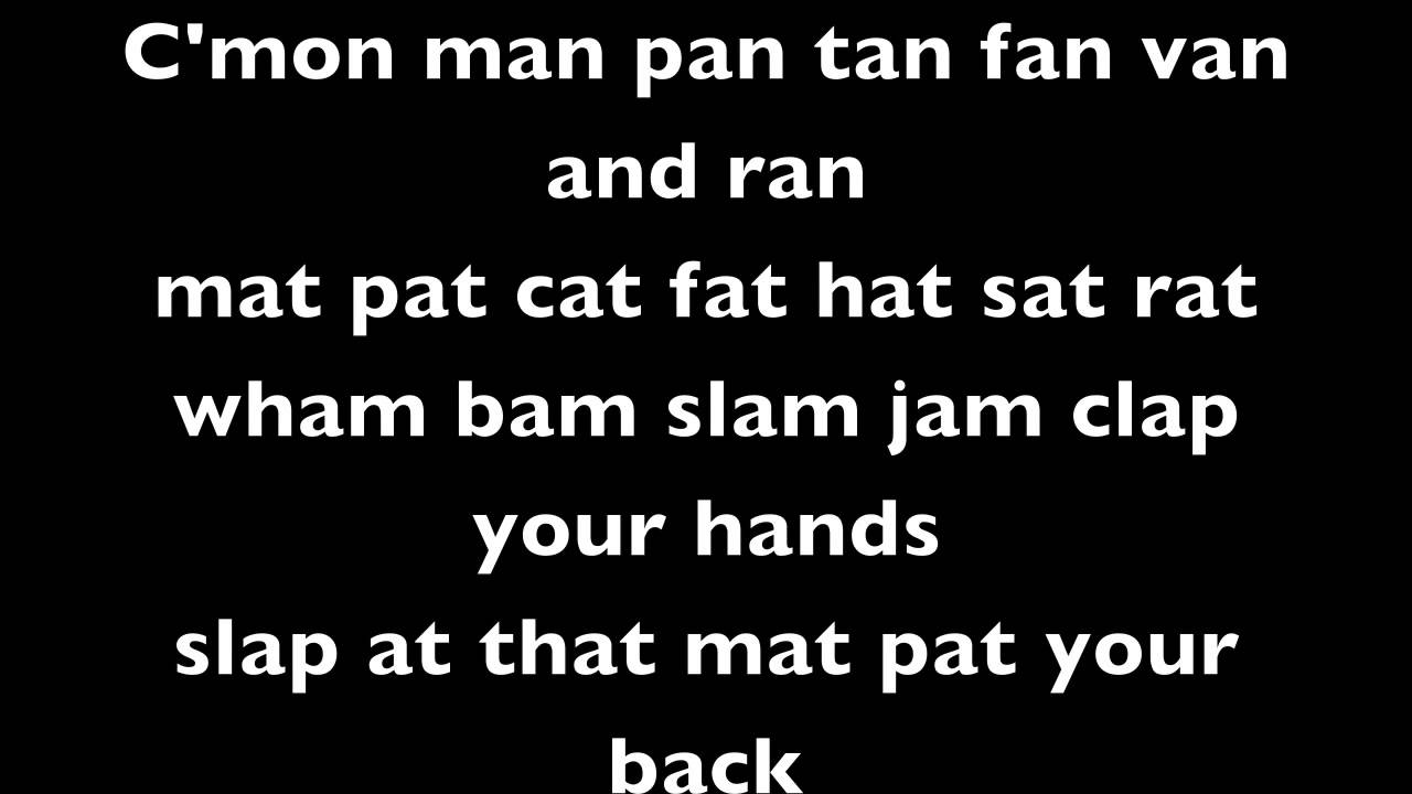 Short "A" Song Mr. A's Reading Raps YouTube