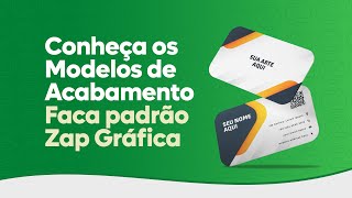 Acabamentos gráficos - Faca padrão dos cartões de visita screenshot 5