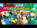 Crazy Mario Bros: Mario and Luigi Go To The Zoo!