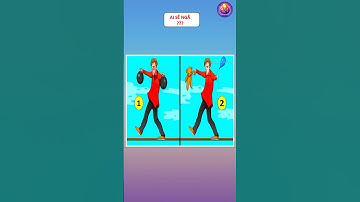 Ai sẽ ngã? Cmt đáp án bên dưới nhé! #games #đốvui #satisfying #funny #giaitri #quiz