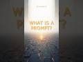 Day 6 of 31: What is a prompt? #genai #ai #promptengineering #learninginpublic #tech
