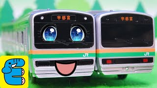 Plarail Upgrade Commuter Train Sound Series E231 Suburbs Train [English Subs]