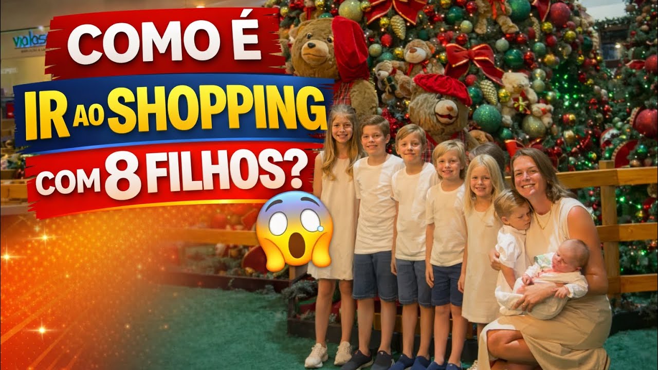 ROTINA DE UMA FAMÍLIA NUMEROSA 