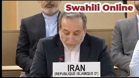 Ushiriki wa Marekani utakuwa 'hatari sana', waziri wa mambo ya nje wa Iran asema
