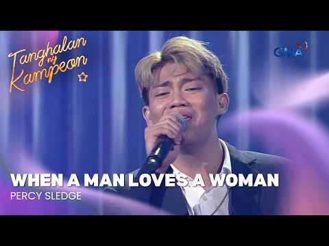 Cello Lara makes everyone cry with "When a Man Loves a Woman" | Tanghalan ng Kampeon 5