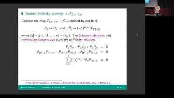Cluster Structures on Kinematic Spaces - Lara Bossinger