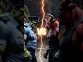हुल्क गार्ड से टकराया रेड बुल चोर  बैंक हिल गया #shorts #halo #hulk #yosho #peakyblinders #spiderman