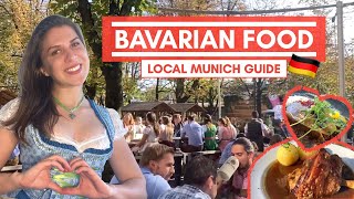 Traditional BAVARIAN Food Tips by a Local | What to eat in MUNICH 🇩🇪