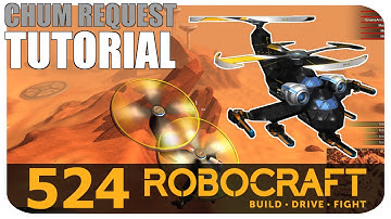 Robocraft Tutorial - Tier 10 Carbon SMG Attack Helicopter - Let