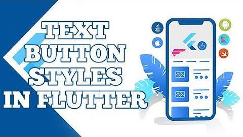 Flutter Text Button   Flutter Text Button Styles { Hindi }