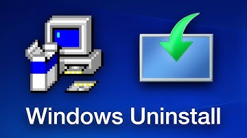 Windows Uninstall Screens! (95 - 11)