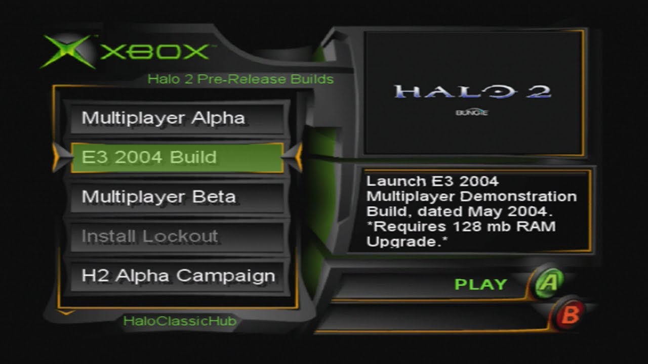 Halo 2 Pre-Release Builds on Xlink Kai - H2 Alpha / E3 2004 / Beta
