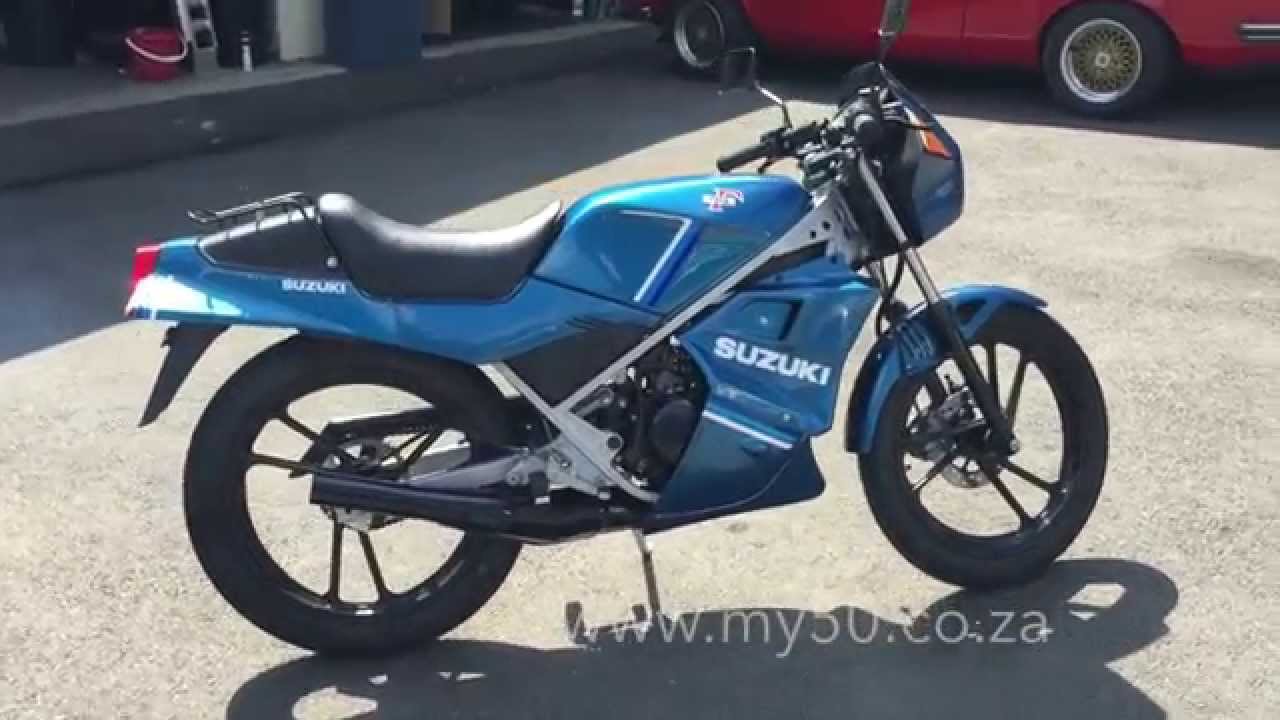 Suzuki RG 50cc Gamma - Blue - YouTube