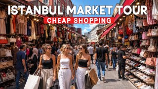 Istanbul Turkey 4K Market Tour | Grand Bazaar Cheap Shopping, Bags