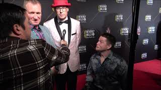 Geoff Watson, David Collinson And Alex Lewis Carpet Interview At Beverly Hills Film Festival 2023