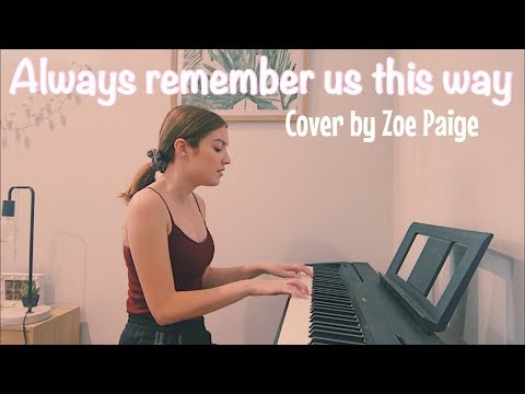 always-remember-us-this-way--cover-by-zoe-paige