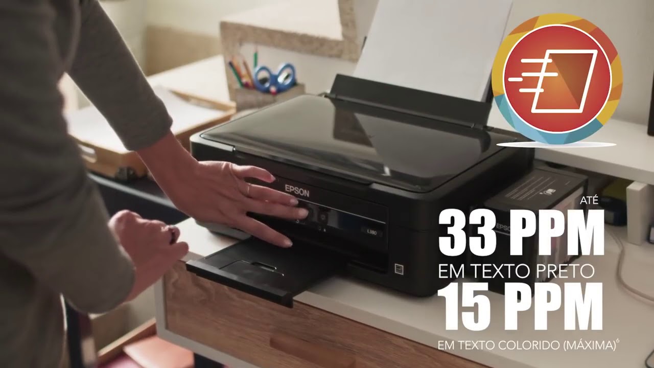 Impressora Multifuncional Epson EcoTank L380 YouTube