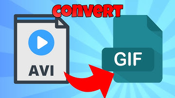 how to convert avi to gif