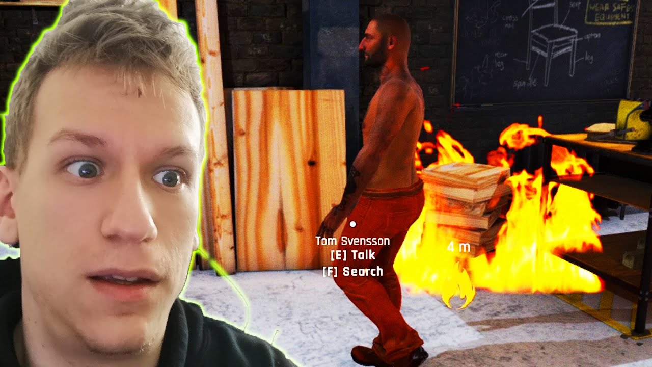 Zapornik Je POŽIGALEC | Prison Simulator #2