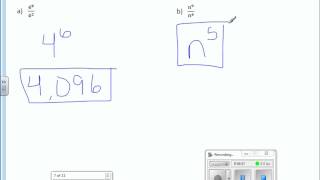 8th Grade 1-3: Multiply and Divide Monomials