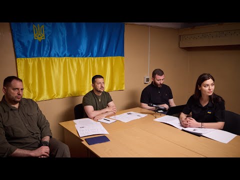 Спілкування Володимира Зеленського з екоактивістами та експертами щодо підриву Каховської ГЕC