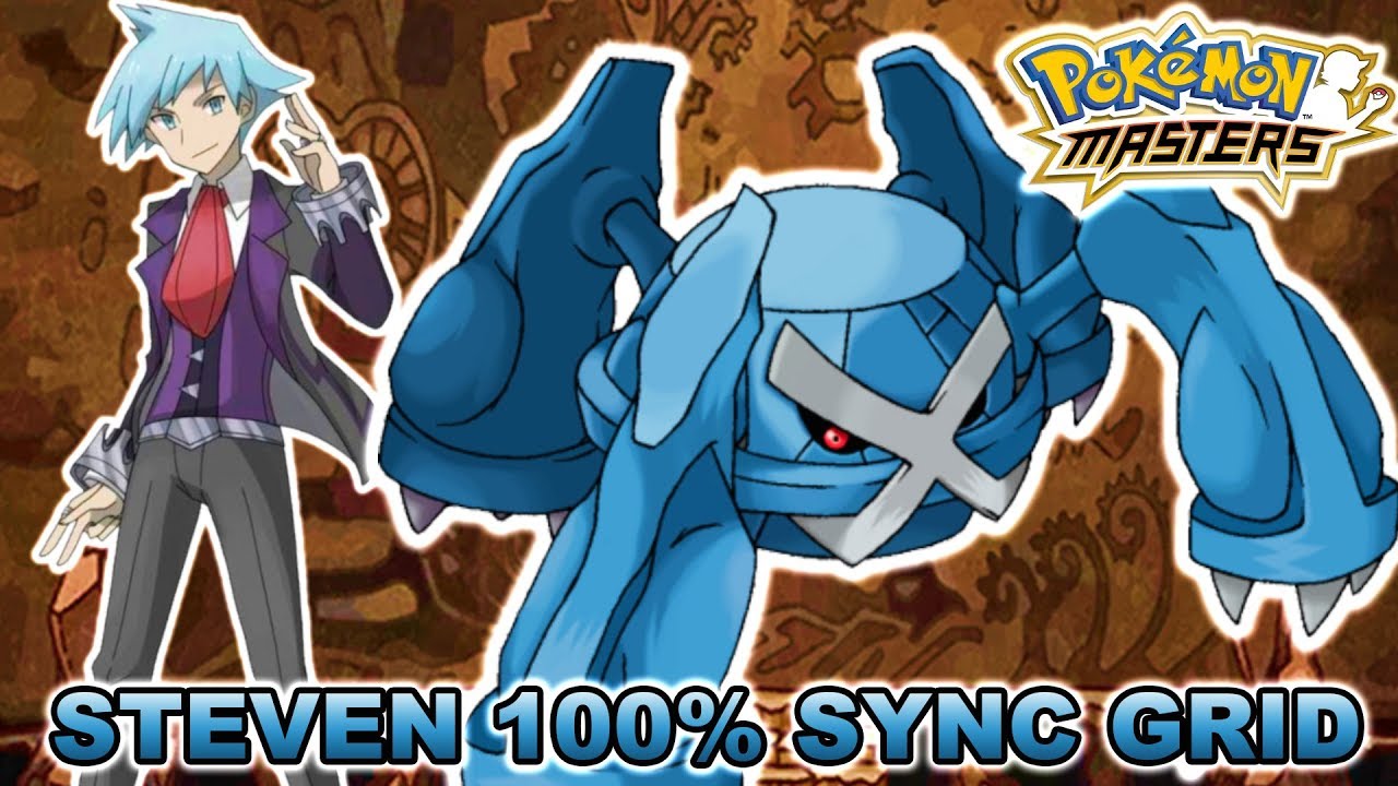 MORE POWER THAN OLIVIA? 100% MEGA METAGROSS AND STEVEN MAX SYNC GRID SHOWCASE! | Pokemon Masters