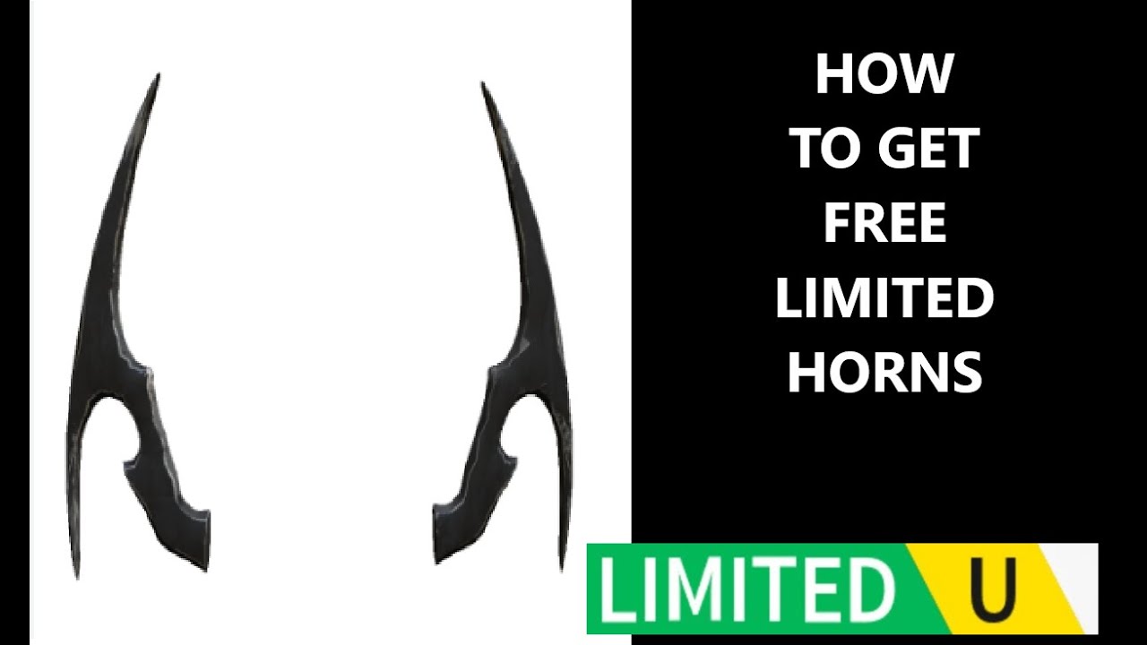 🔥 FREE RARE LIMITED 🔥HOW TO GET horns YouTube