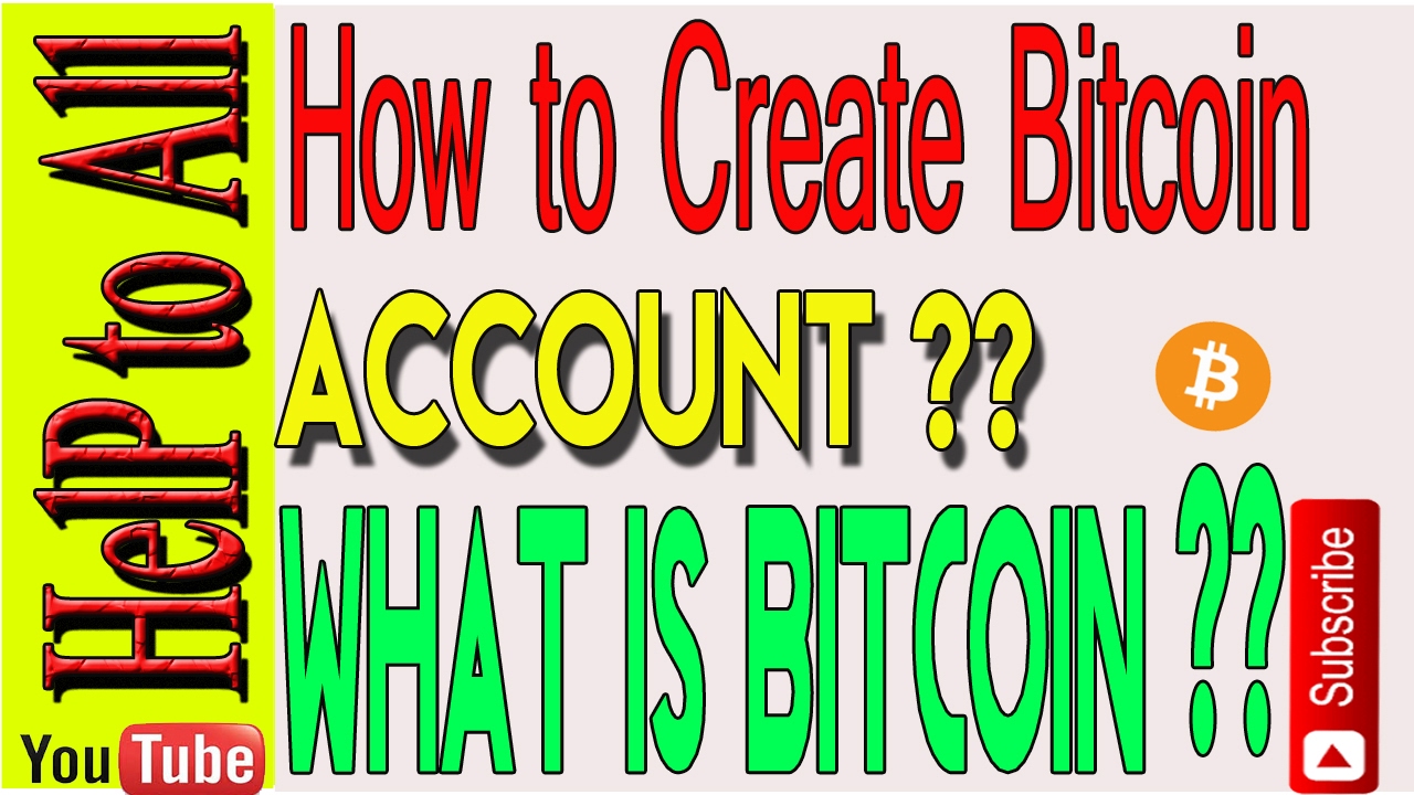 how to create bitcoin