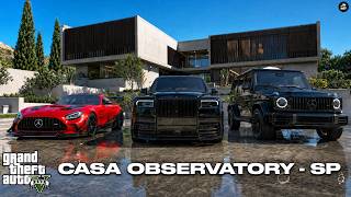 Moving Into the Impossible CASA OBSERVATORY Richman Mansion! 🤯🏰 | GTA 5 Single Player | GTA 5 mods
