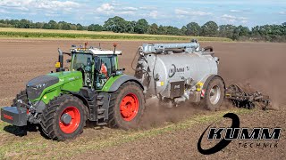 KUMM Technik KTR / KTX Einachs - Ausbringfass | FENDT 1050 Traktor | Gülletechnik