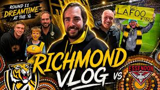DREAMTIME "VLOG" vs Essendon | A night to remember!