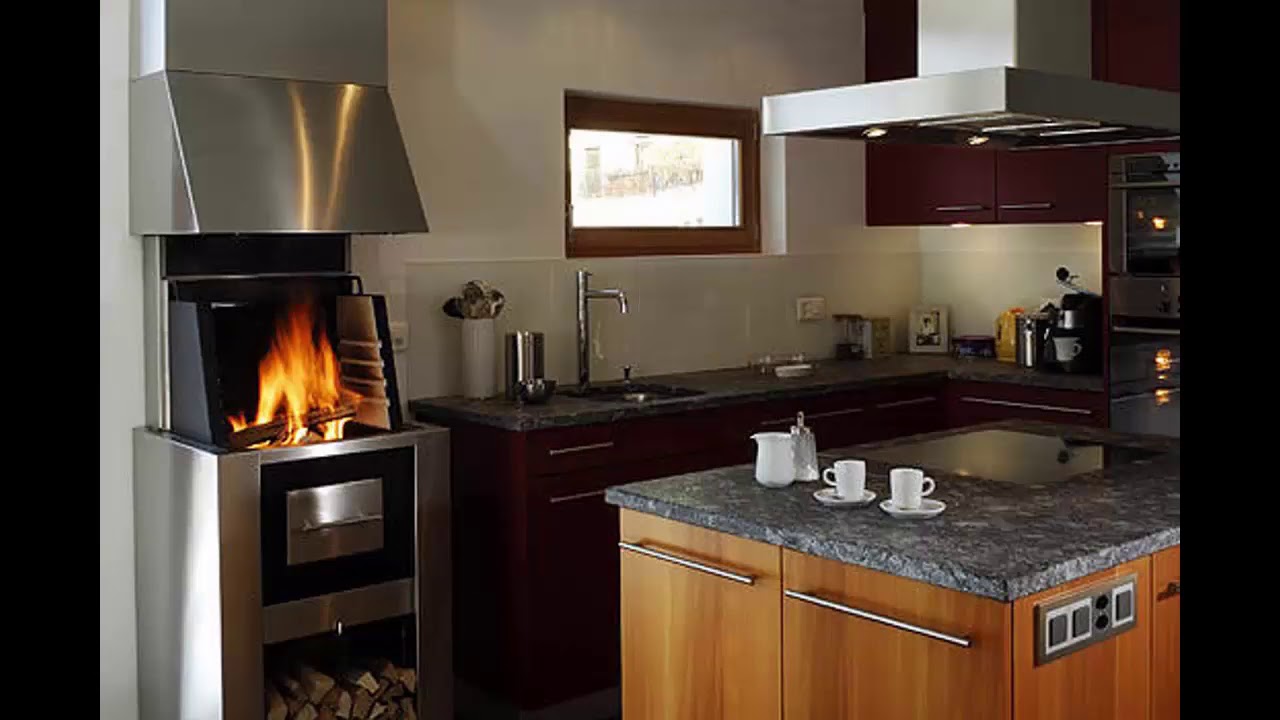 Las 40 mejores ideas sobre Cocinas con chimenea de leña - YouTube