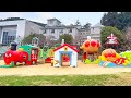 アンパンマンのバスで公園に行くよ！