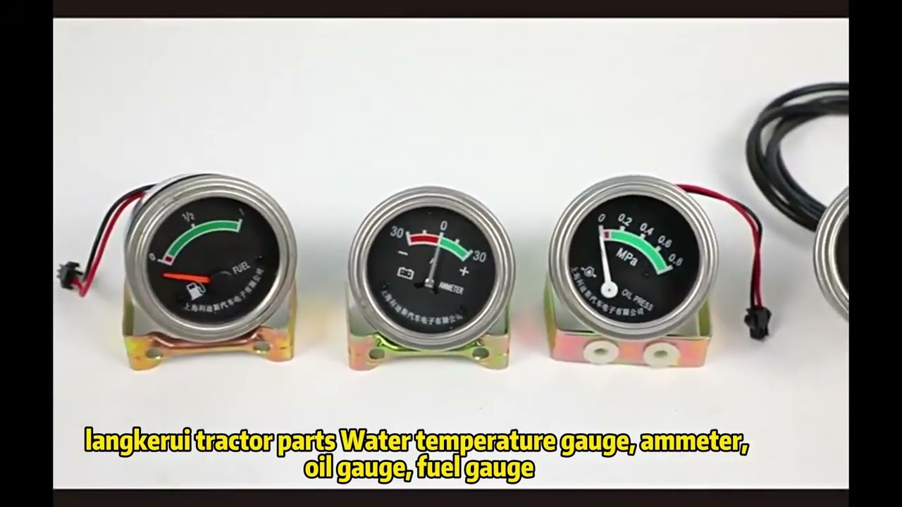 tractor spare parts  water temperature ,gauge,ammeter ,oil guage, fuel gauge 