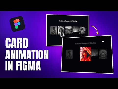 Create ADVANCED Card Animation In Figma | Figma Tutorial