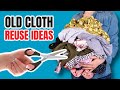 Old cloth reuse ideas  best out of waste  transformation idea